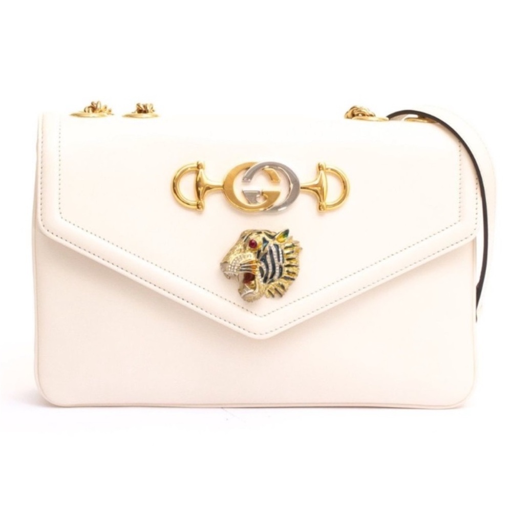 Gucci Raja Medium Cream Shoulder Bag